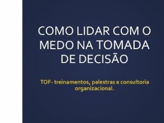 Tomada Decisão 